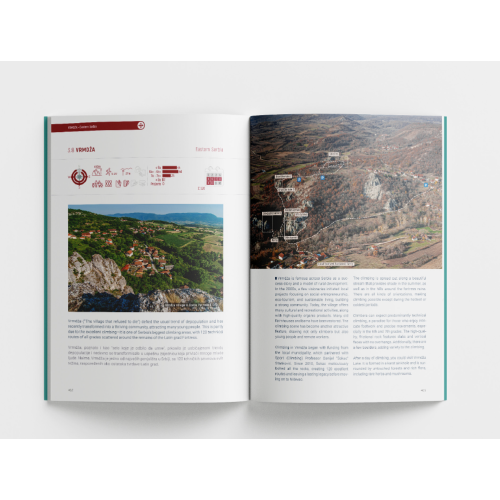 Serbia Rock climbing guide. Przewodnik wspinaczkowy